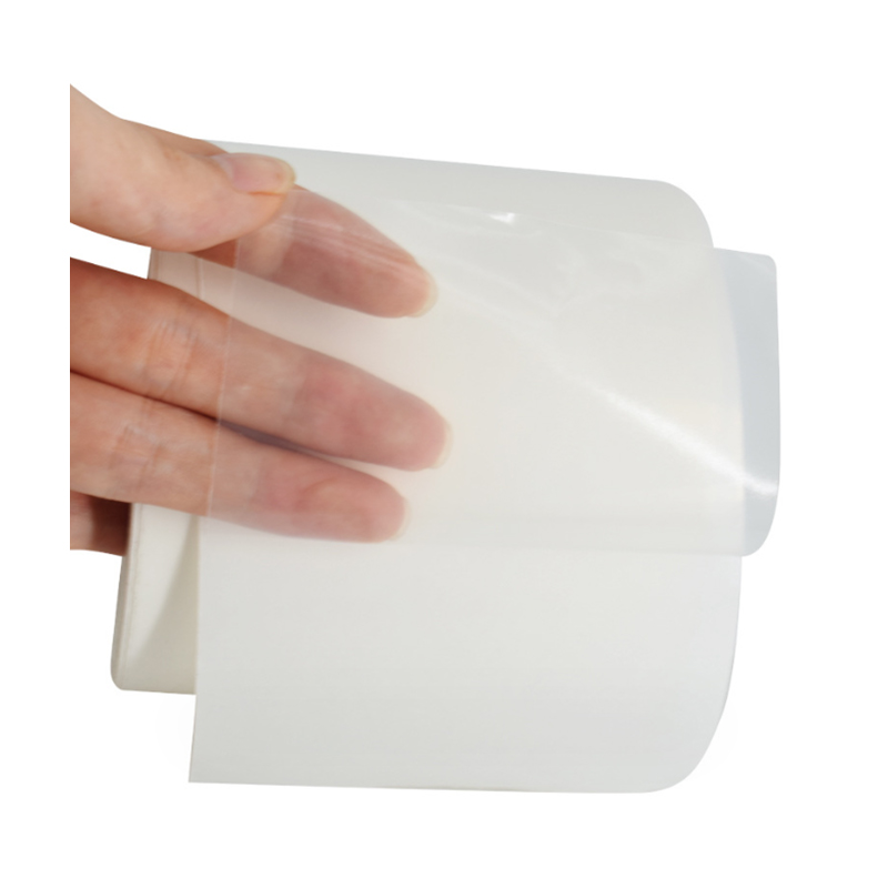 36um Transparent Pet Film / Removable Glue / 60g White Glassine Liner