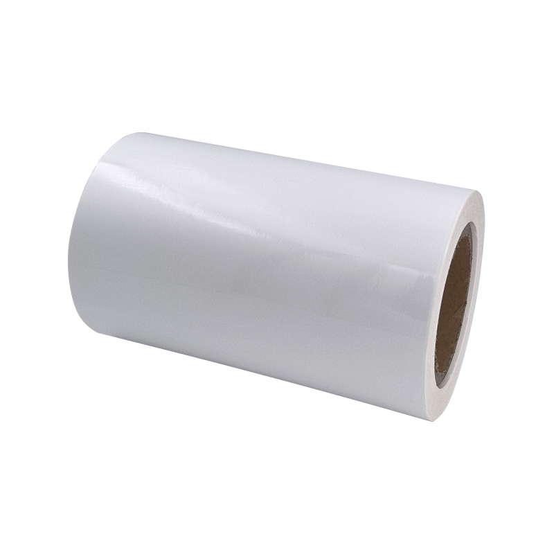 60um maliwanag na puting PP label material