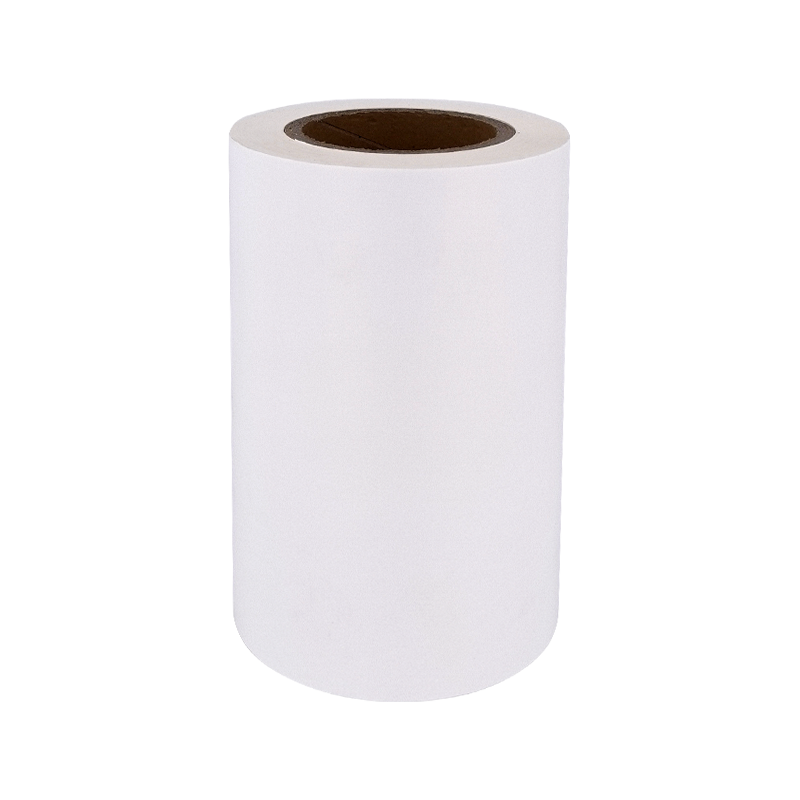Thermal synthetic paper na may puting glassine liner