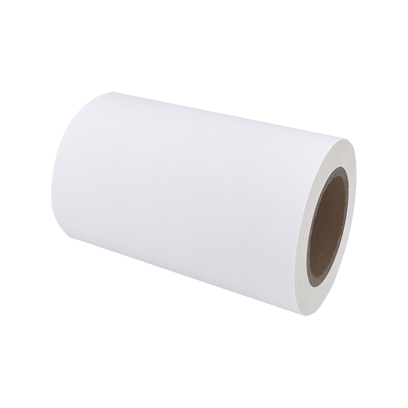 Thermal synthetic paper na may puting glassine liner