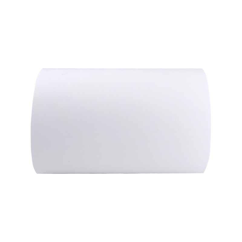 Thermal synthetic paper na may puting glassine liner