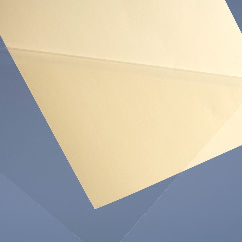 50Mic Transparent Self Adhesive Polyester Film Vinyl Sticker Printing Label Jumbo Roll