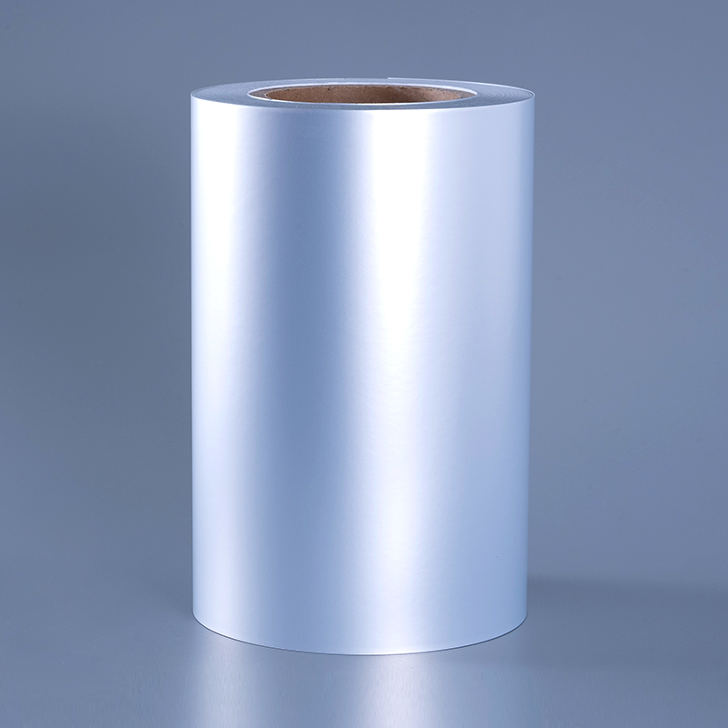 50mic Premium Matt Silver Polyester Film Self Adhesive Film na may Solvent Acrylic Adhesive Alcohol-Resistant at High-Temperature