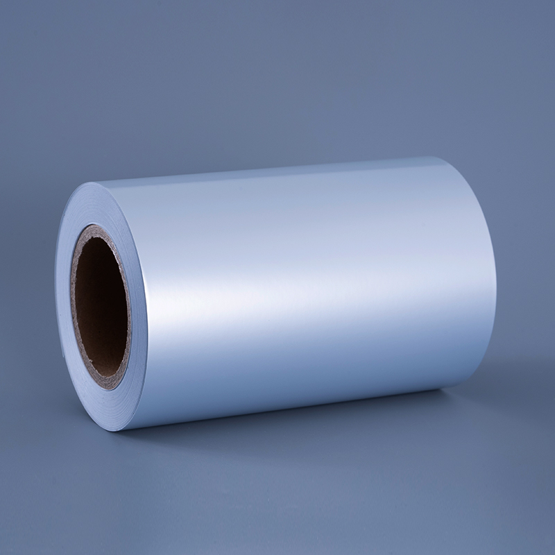 50mic Premium Matt Silver Polyester Film Self Adhesive Film na may Solvent Acrylic Adhesive Alcohol-Resistant at High-Temperature