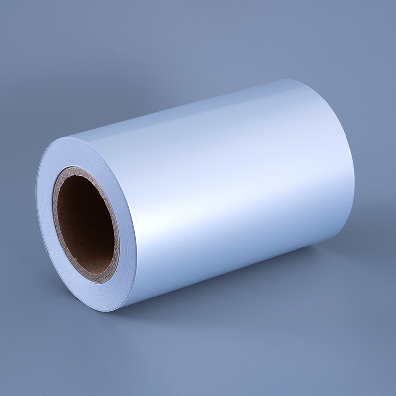 50mic Premium Matt Silver Polyester Film Self Adhesive Film na may Solvent Acrylic Adhesive Alcohol-Resistant at High-Temperature