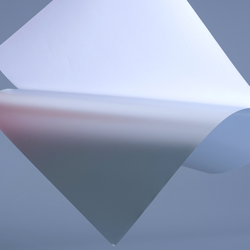 50mic Matt Silver Pet Label Materials Film na may water-based acrylic adhesive para sa UV Inkjet Printing