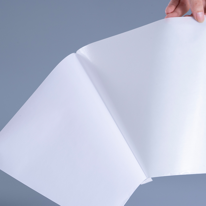 Self adhesive printable glossy puting inkjet photo paper