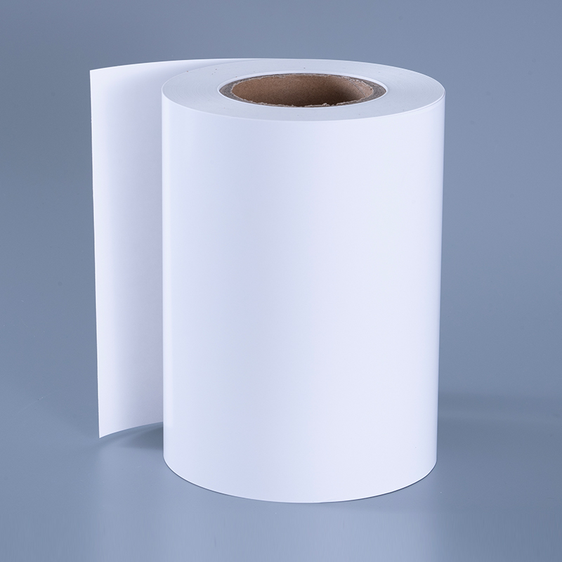 Mai -print na hindi tinatagusan ng tubig matte puting vinyl sticker paper para sa inkjet printer