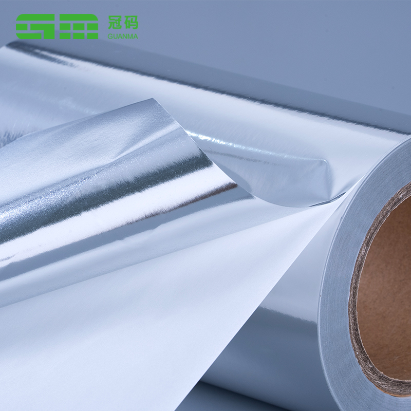 50mic glossy pilak pp self adhesive paper jumbo roll with gulong glue