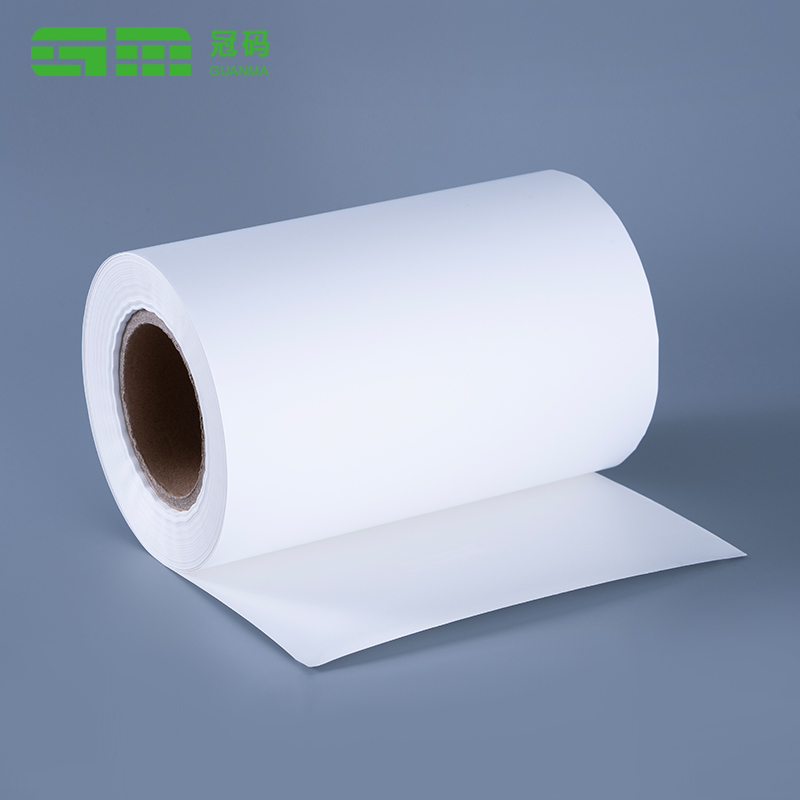 75mic naaalis na label pp synthetic paper label jumbo roll