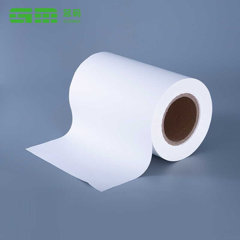 75mic naaalis na label pp synthetic paper label jumbo roll