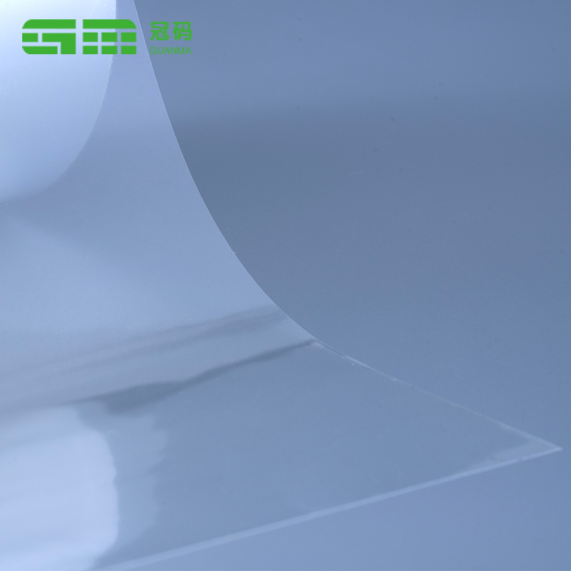 50mic Clear Self Adhesive PP Jumbo Roll na may Permanenteng Malamig