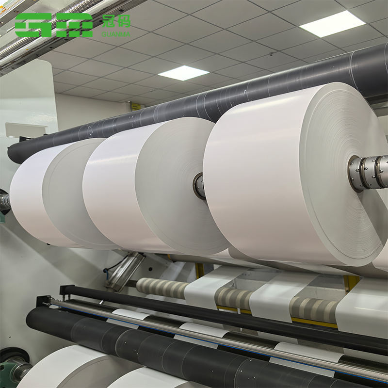 Matt White Synthetic PP Paper Frozen Malamig na Label ng Packaging ng Pagkain